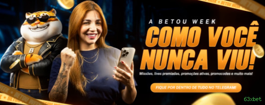 Pagamentos 63xbet PIX